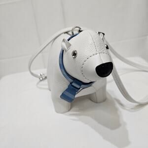 Kate Spade New York Polar Bear Crossbody Leather Purse